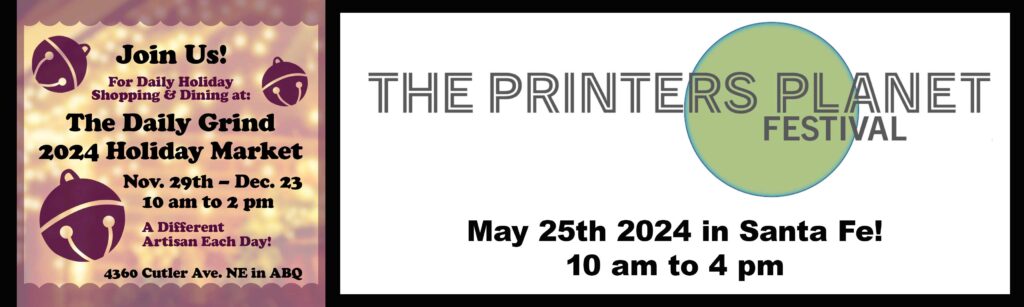 The Daily Grind and The Printers' Planet Logos